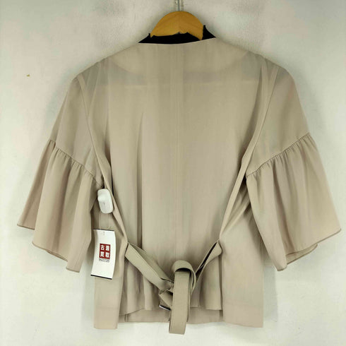 CLASS LOUNGE ベルト付き 袖フリル ブラウス レディース JPN:38