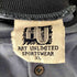 ART UNLIMITED SPORTSWEAR ヘンリーネック ウルフ プリント スウェット メンズ import:XL