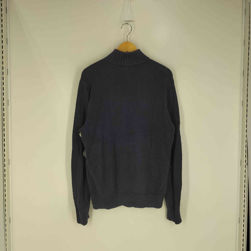 ポロバイラルフローレン Polo by RALPH LAUREN 100% PIMA COTTON スモールポニー刺繍 ハーフジップ ニット メンズ import:L