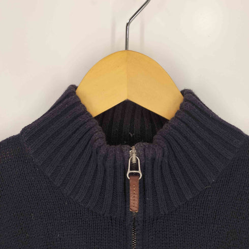 ポロバイラルフローレン Polo by RALPH LAUREN 100% PIMA COTTON スモールポニー刺繍 ハーフジップ ニット メンズ import:L