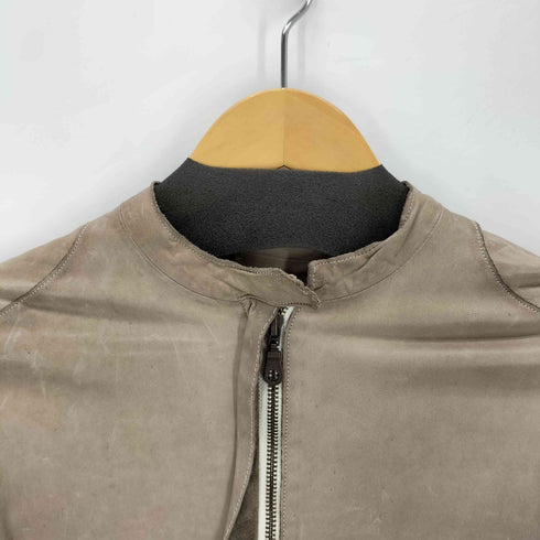 シシ sisii COW LEATHER カウレザー シングルライダースジャケット レディース