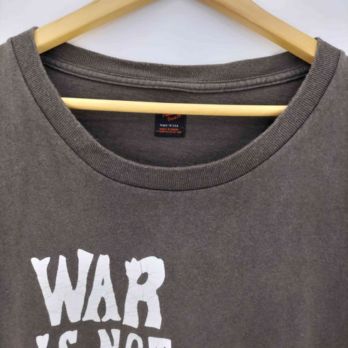 REVIVAL 90% PRODUCTS Varde77 USA製 メッセージプリント S/S Tシャツ メンズ JPN:2
