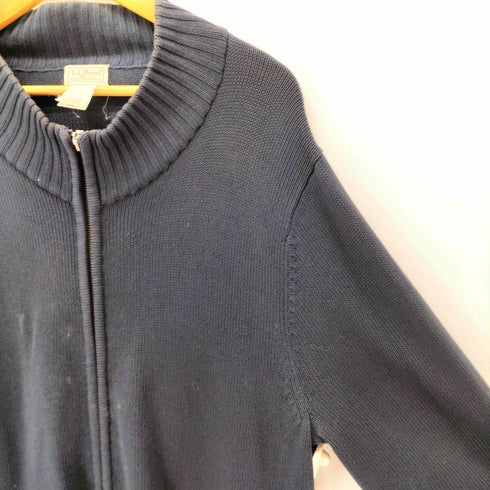 エルエルビーン L.L.Bean 90S コットンジップアップニット メンズ import:L