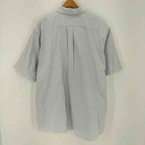 エルエルビーン L.L.Bean ボタンダウン S/S ストライプシャツ メンズ 18-REG