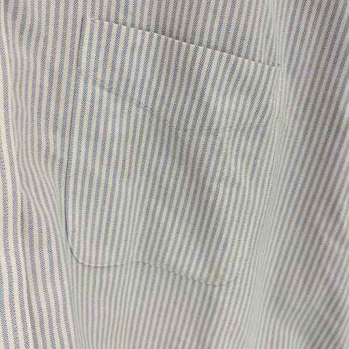 エルエルビーン L.L.Bean ボタンダウン S/S ストライプシャツ メンズ 18-REG
