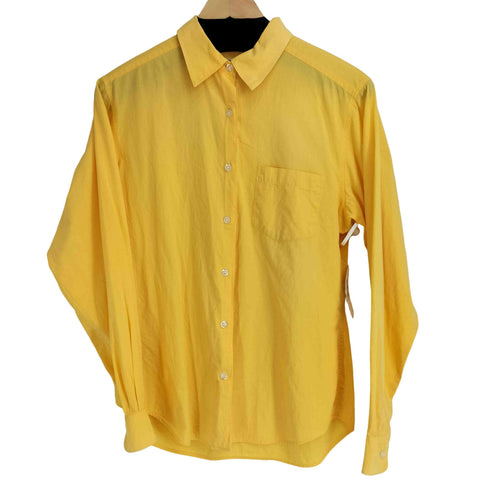 エディーバウアー Eddie Bauer 90s コットン L/S シャツ レディース import:M