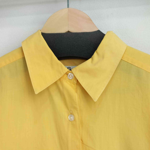 エディーバウアー Eddie Bauer 90s コットン L/S シャツ レディース import:M