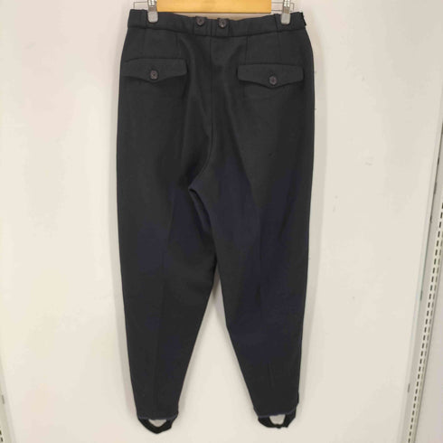 ヨウジヤマモトプールオム Yohji Yamamoto POUR HOMME 90s ウールギャバジン ウエストボタンタックスラックス メンズ JPN:S