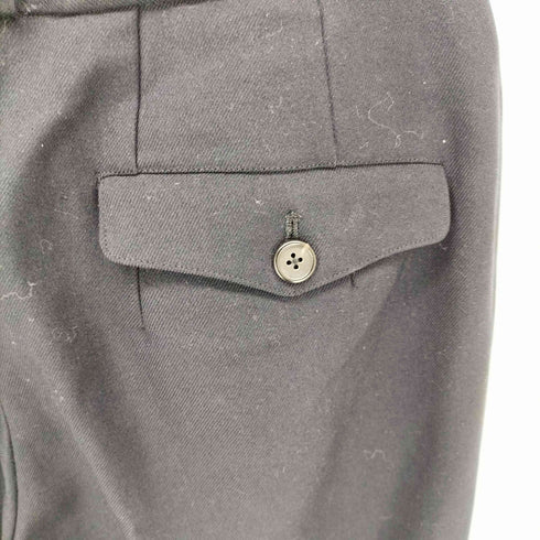 ヨウジヤマモトプールオム Yohji Yamamoto POUR HOMME 90s ウールギャバジン ウエストボタンタックスラックス メンズ JPN:S