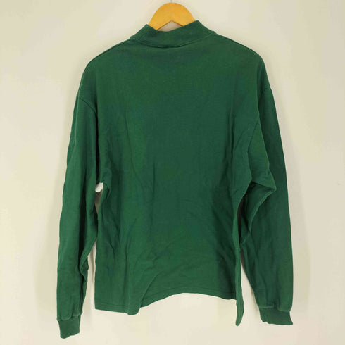 コットンデラックス COTTON DELUXE 90~00S USA製 モックネック ロングスリーブ Tシャツ メンズ import:L