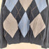 デヴィッドテイラー david taylor アーガイル コットン ニット メンズ import:L