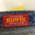 エドウィン EDWIN US CLASSIC ウォッシュド ストレート デニムパンツ メンズ 31×33