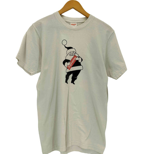 シュプリーム Supreme USA製 SANTA TEE メンズ import:M