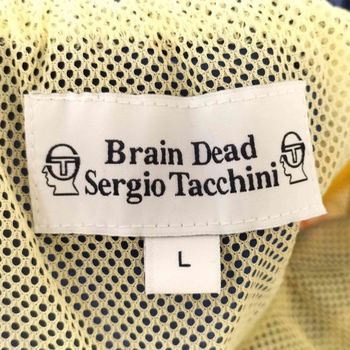 ブレインデッド BRAIN DEAD 22SS ブロックチェック切替ナイロンイージーパンツ メンズ import:L