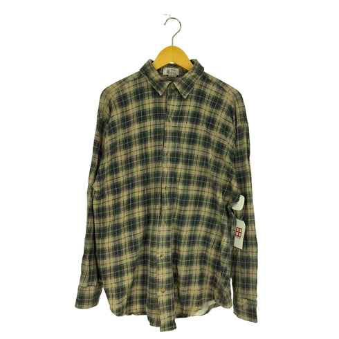SOSTANZA ドミニカ製 チェック プリントネルシャツ メンズ import:L