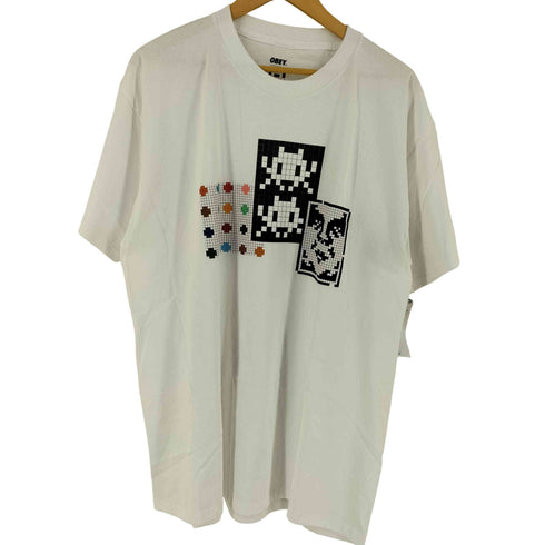 オベイ OBEY TRIPLE TROUBLE CLASSIC T-SHIRT メンズ JPN:XL
