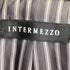 インターメッツォ INTERMEZZO ベロア スタンドネック ハーフコート メンズ