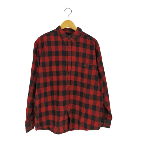 フェイデッドグローリー FADED GLORY バッファローチェック BD ネルシャツ メンズ import:L