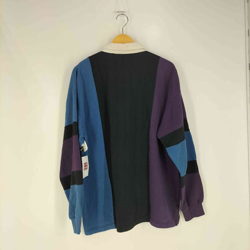 セントジョンズベイ STJOHNS BAY 90S クレイジーパターン ラガースウェット シャツ メンズ import:XL