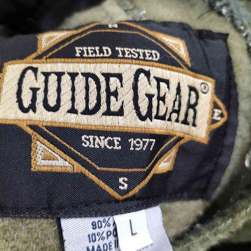 GUIDE GEAR カモ フリース オーバーオール メンズ import:L