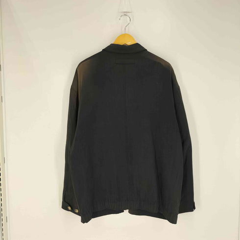 シルク100% ボンバージャケット メンズ import:XL