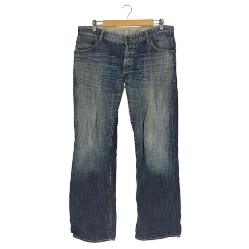 ゲスジーンズ GUESS JEANS ローライズ ジップフライ デニム 縦落ち メンズ 36inch
