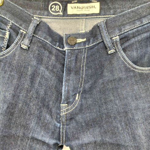 ヴァンキッシュ VANQUISH ストレッチスキニーデニムパンツ メンズ 28