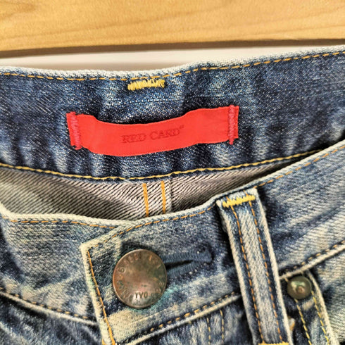 レッドカード REDCARD ボタンフライ デニムパンツ レディース 29
