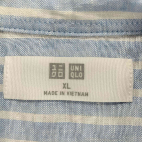 ユニクロ UNIQLO 25SS プレミアムリネンシャツ メンズ XL