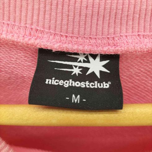 NICE GHOST CLUB グラフィックプリント クルーネックスウェット メンズ M