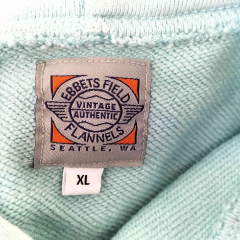 エベッツフィールドフランネルズ Ebbets Field Flannels BIG EFF LOGO OVERFIT HOODIE メンズ XL