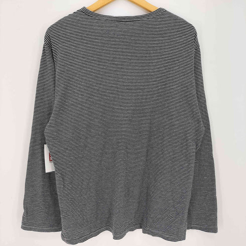 ワイズフォーリビング Ys for living ボーダー コットン L/S Tシャツ メンズ JPN:L