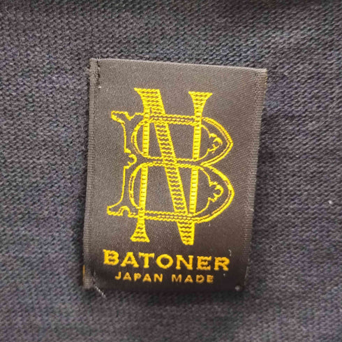バトナー BATONER 25AW HIGH NECK LONG SLEEVE ハイネック ロングスリーブ カットソー ロンT メンズ 3