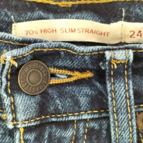 リーバイス Levis 70s ハイライズ スリムストレート レディース W24/L29
