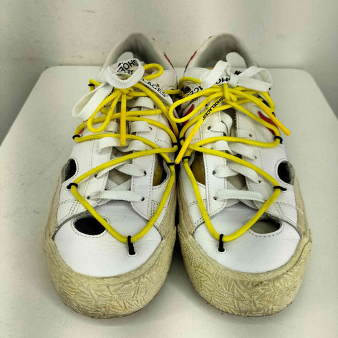 オフホワイト OFF-WHITE Blazer Low White and University Red メンズ JPN:28.5