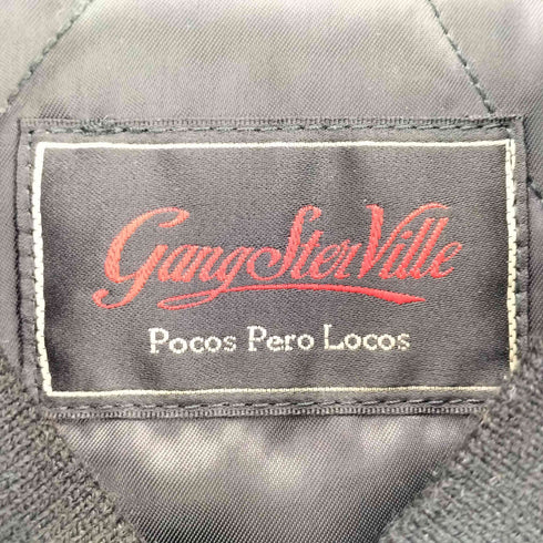 ギャングスタビル GANGSTERVILLE LOCOS - LEATHER JACKET メンズ import:S