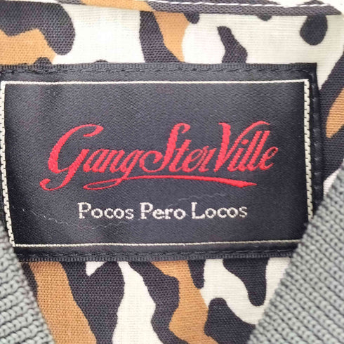 ギャングスタビル GANGSTERVILLE LEOPARD DAGGER - JACKET メンズ import:M