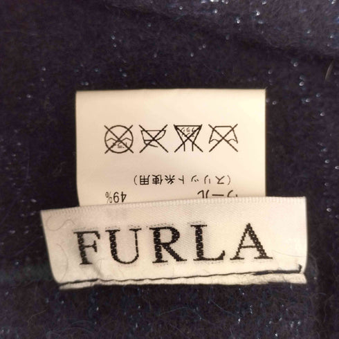 フルラ FURLA アルパカ混ニット帽 レディース