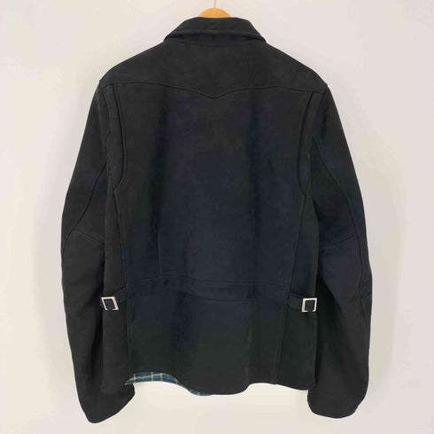 オールドクロウ OLD CROW LEATHER SPORTS JACKET メンズ import:L