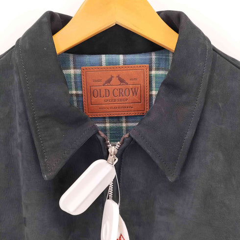 オールドクロウ OLD CROW LEATHER SPORTS JACKET メンズ import:L