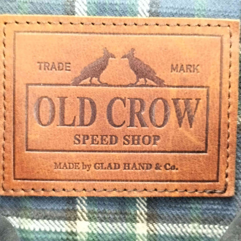 オールドクロウ OLD CROW LEATHER SPORTS JACKET メンズ import:L