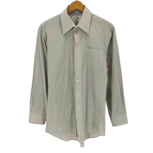 クレージュ courreges 東洋紡ミラクルケア コットンストライプシャツ メンズ
