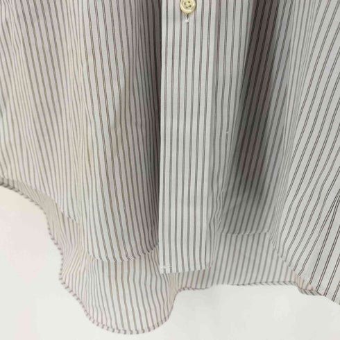 クレージュ courreges 東洋紡ミラクルケア コットンストライプシャツ メンズ