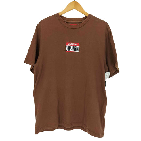 シュプリーム Supreme 21AW GONZ NAMETAG S/S TOP メンズ import:M