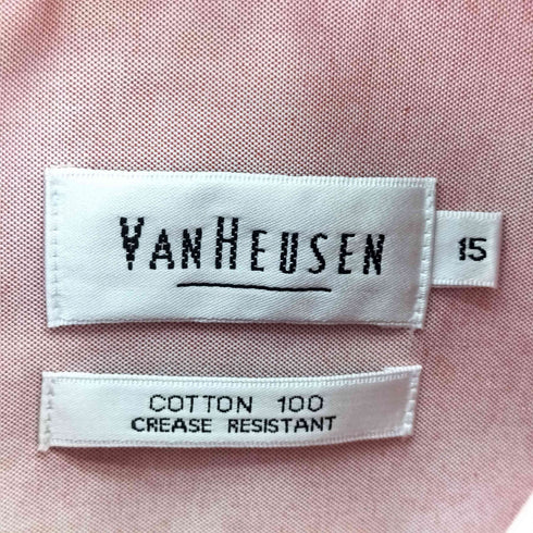 ヴァンヒューゼン VAN HEUSEN コットンボタンダウンシャツ メンズ 15