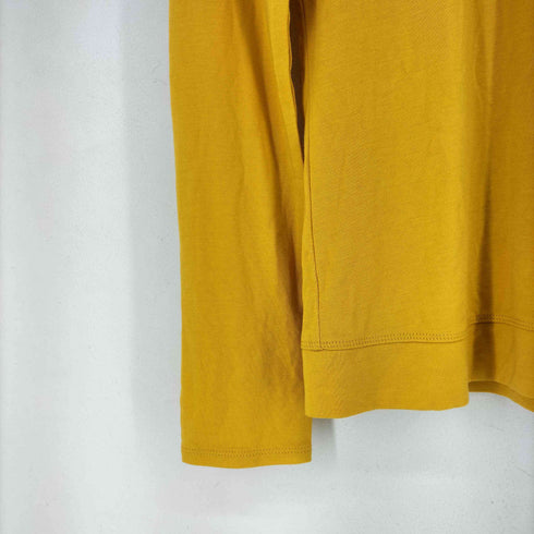 クレージュ courreges ロゴ刺繍 ギャザーハイネック カットソー レディース JPN:38