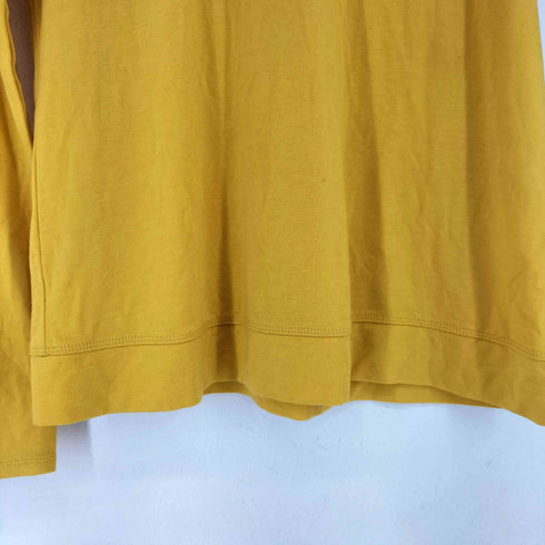 クレージュ courreges ロゴ刺繍 ギャザーハイネック カットソー レディース JPN:38