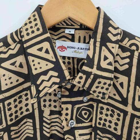 DON-A BATIK マレーシア製 ろうけつ染め バティックシャツ メンズ JPN:M