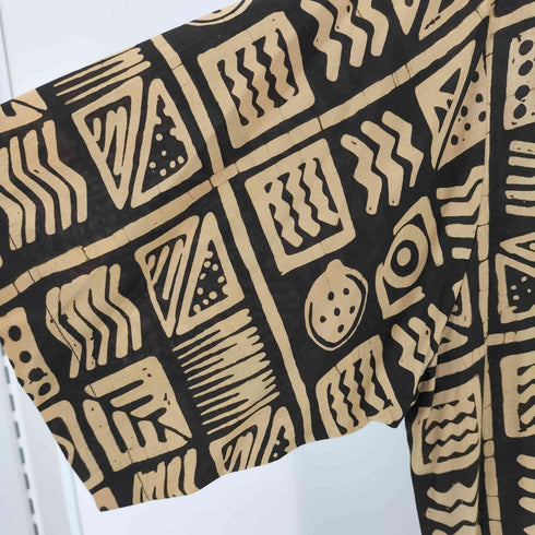 DON-A BATIK マレーシア製 ろうけつ染め バティックシャツ メンズ JPN:M