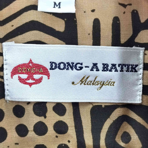 DON-A BATIK マレーシア製 ろうけつ染め バティックシャツ メンズ JPN:M